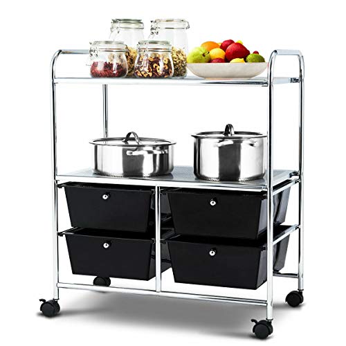 Black & Chrome Finish
