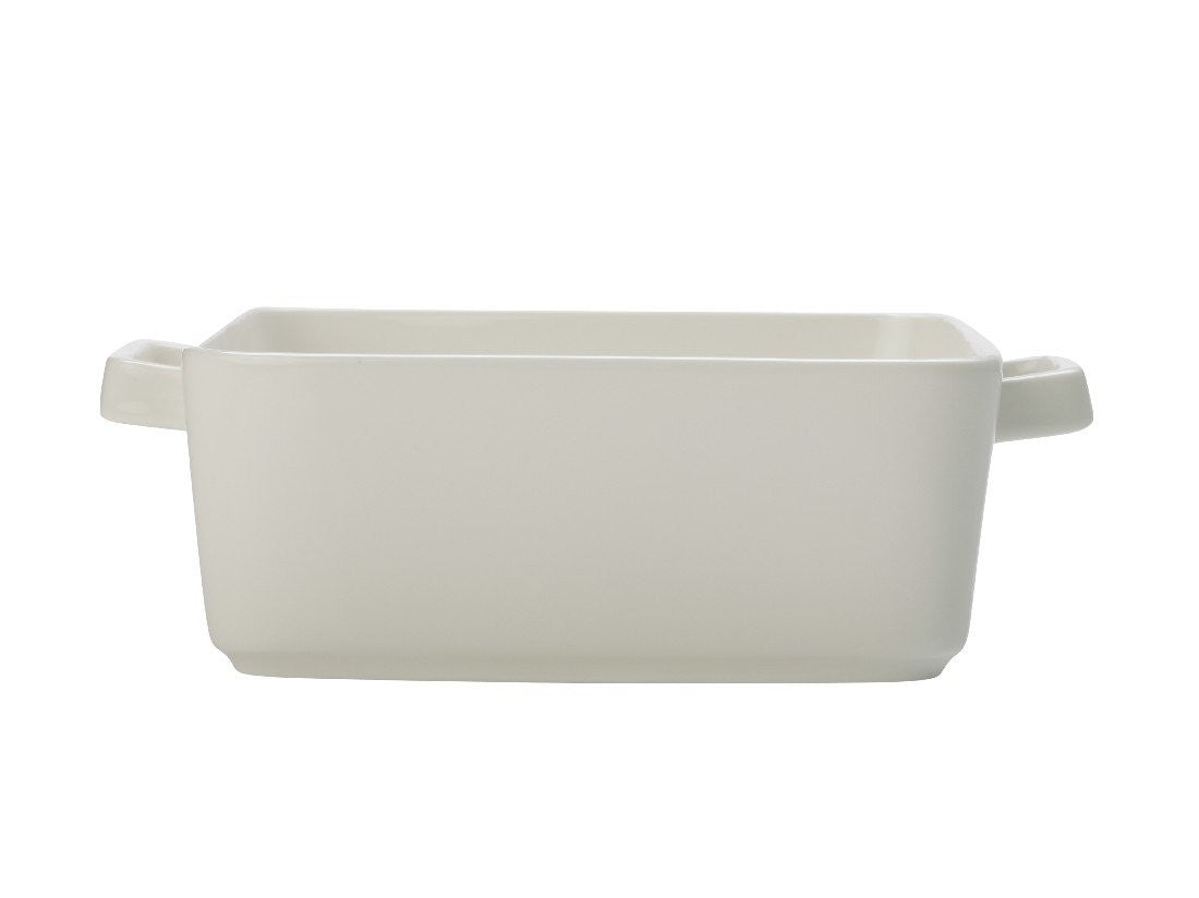 Maxwell & Williams Epicurious 19x7.5cm White Square Baker - Oven Safe Baking Dish for Casseroles, Brownies & Desserts - Perfect Gift Boxed for Housewarming & Dinner Parties