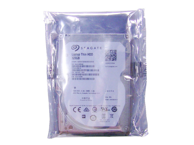 Seagate Thin 320GB 7200RPM SATA Laptop Hard Drive - 7mm ST320LM010 HDD with 32MB Cache | High-Speed Storage for Laptops, Gaming PCs & External Enclosures
