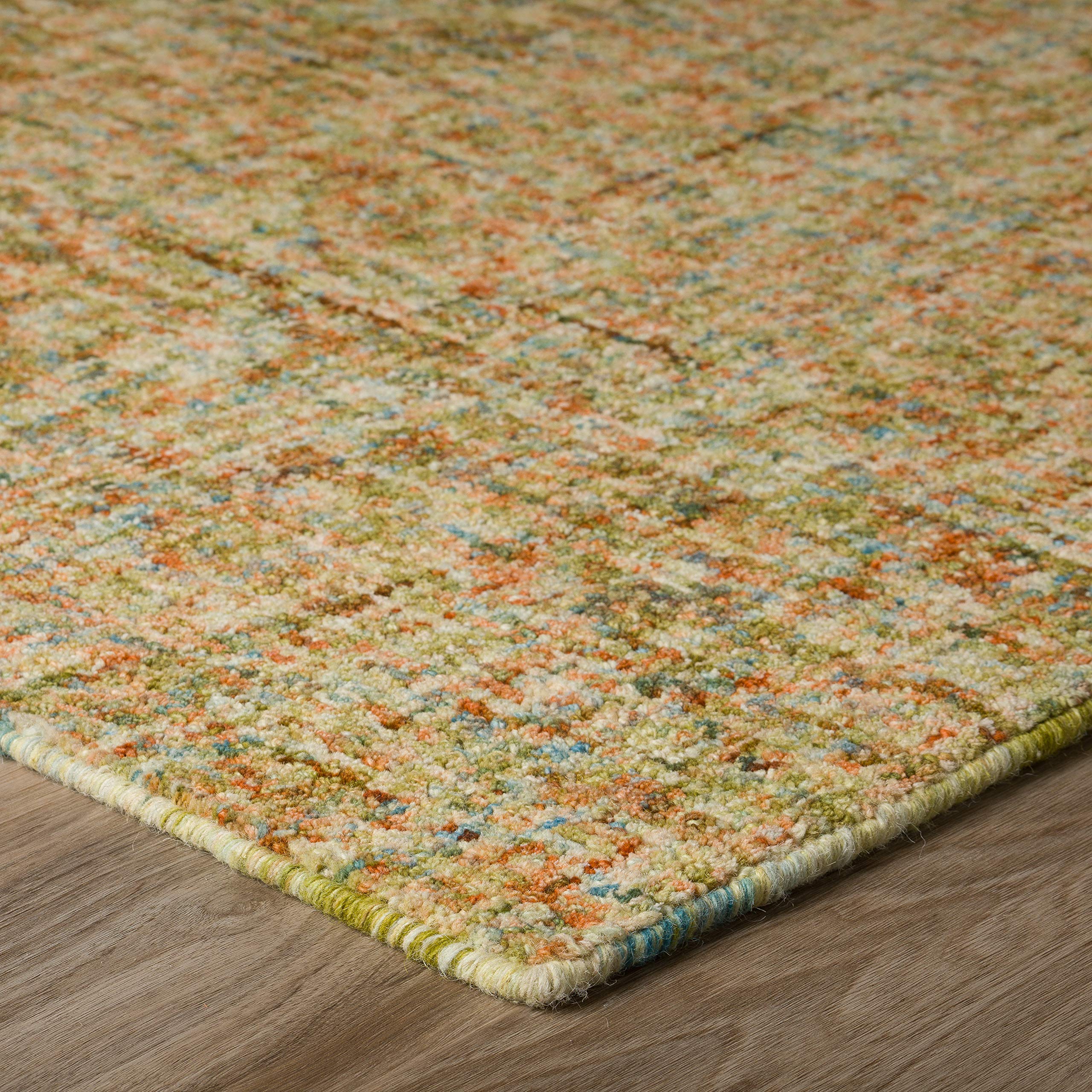 Addison Rugs Eastman Multi 9' x 13' Rectangle Soft Area Rug - Easy Clean, Non-Shedding, Stain Resistant - Perfect for Bedroom, Living Room, Dining Room, Kitchen & Entryway - Cozy Home Decor for Family Gatherings & Relaxation