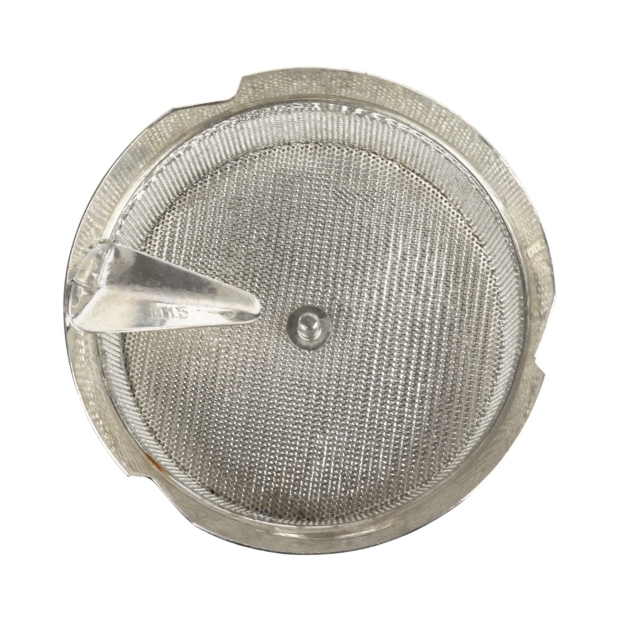 Tinned Replacement Grid/Grill/Sieve for M5 8-Qt Mouli Mill - 1.5mm Holes | Perfect for Food Processing, Pureeing Vegetables & Making Homemade Baby Food