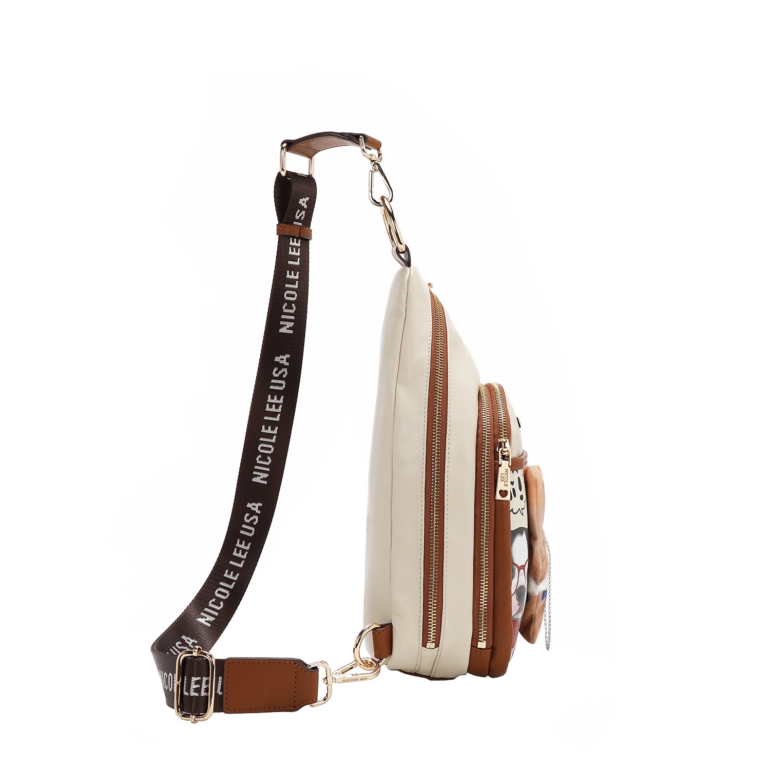 Big Brother Sling Bag with Keychain - Stylish Crossbody Bag for Men & Women - Perfect for Travel, Hiking, and Everyday Use