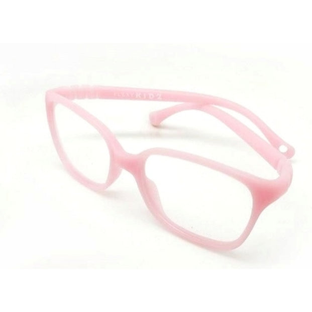 Trendy Kids Flexible Unbreakable Glasses with Blue Light Blocking Lenses 1302 - Perfect for Online Classes, Gaming & Screen Time Protection