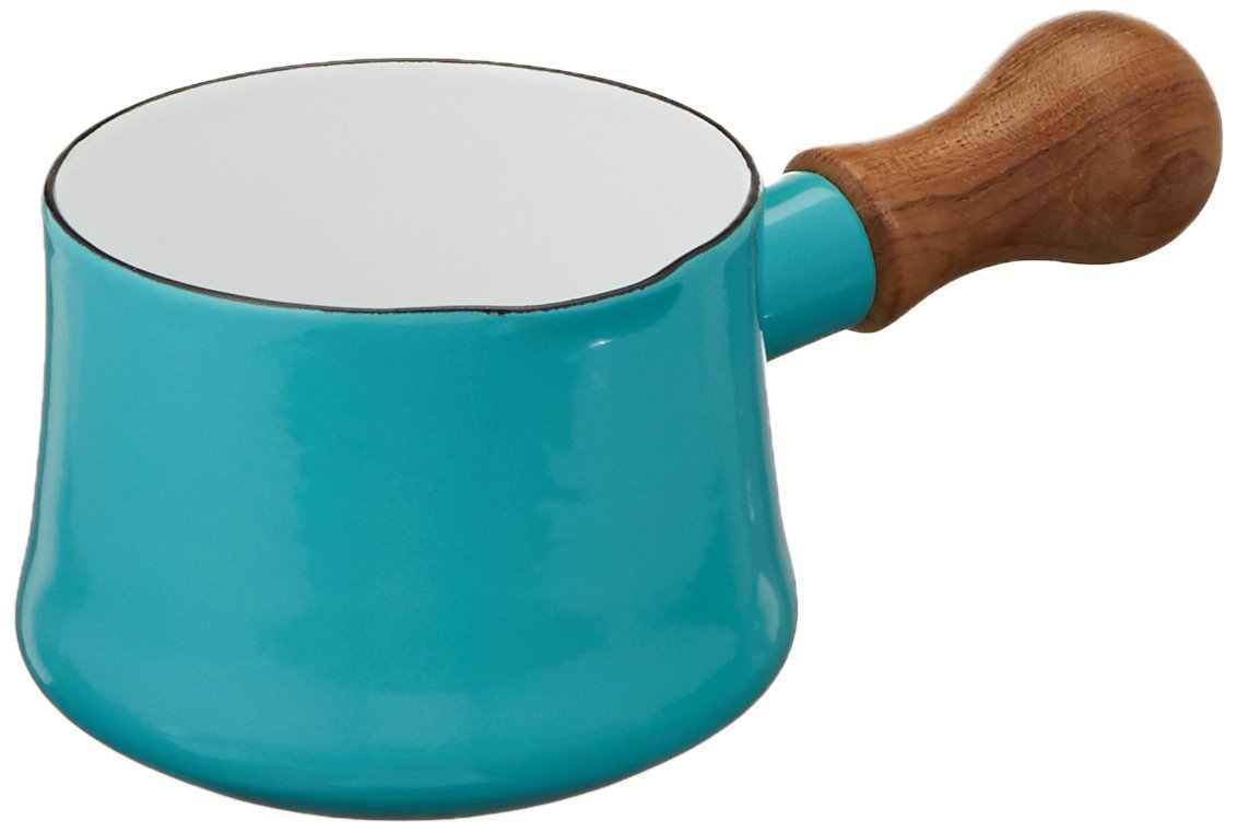 Dansk Kobenstyle Teal Butter Warmer - Small Ceramic Butter Melting Pot for Baking, Cooking & Entertaining - Perfect for Kitchens, Restaurants & Gift Giving