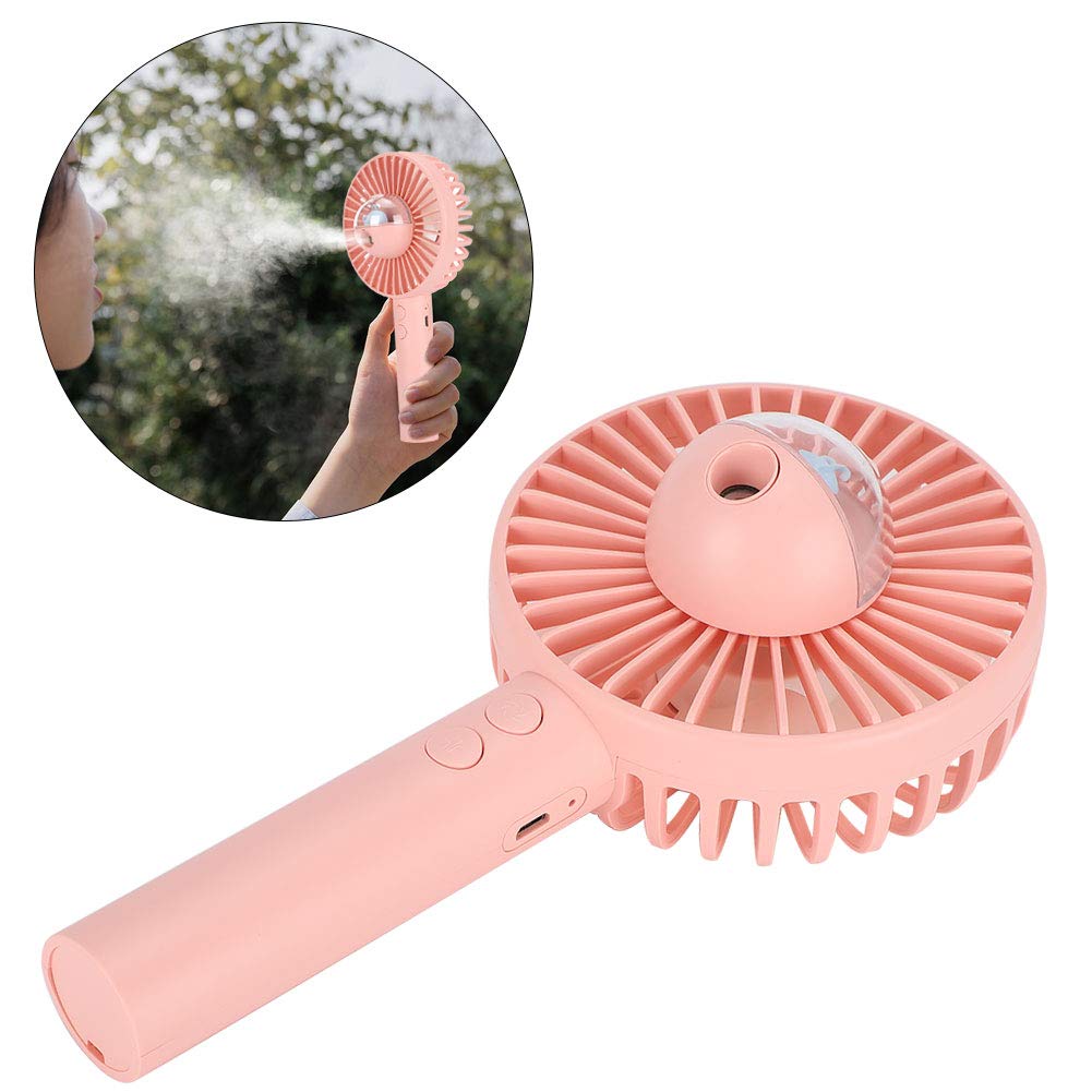 Mini USB Hand Fan with 10ml Water Tank - Portable Personal Cooling Fan, Facial Mist Sprayer & Humidifier for Face, Body & Hair - Perfect for Office, Travel, Gym & Outdoor Use