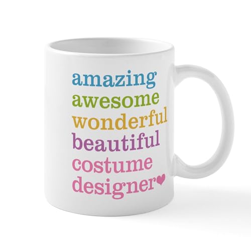 White - Amazing Costume Designer Mugs