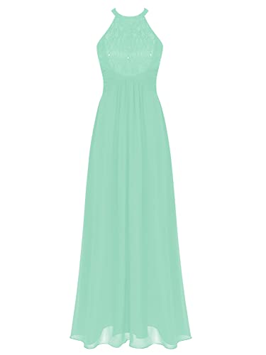 02 Sequin Lace Mint Green