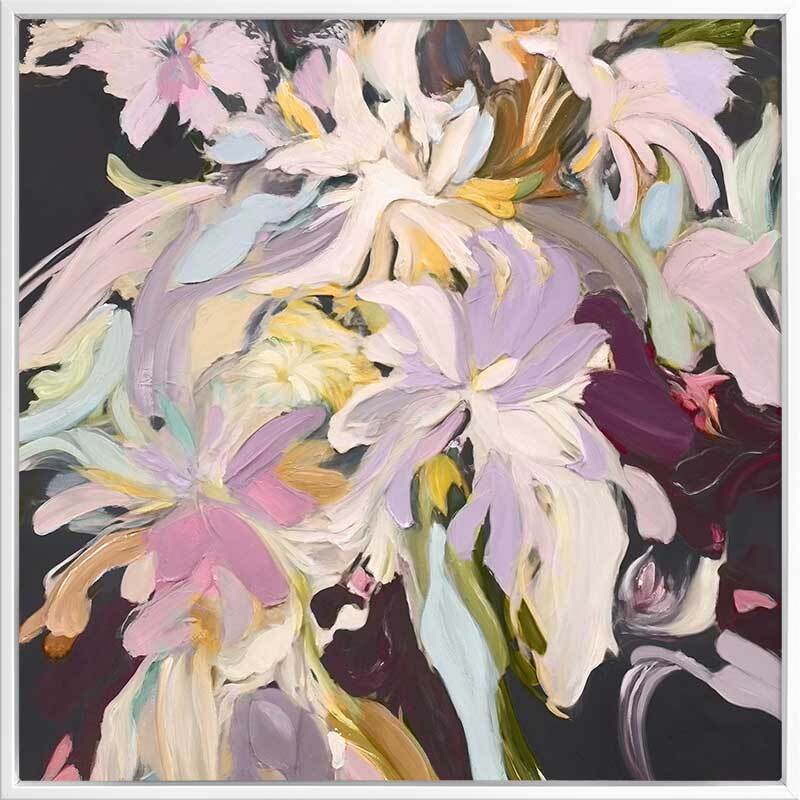 Daydream Daisies II Floral Canvas Wall Art Print - Handmade Home Decor for Living Room, Bedroom & Office