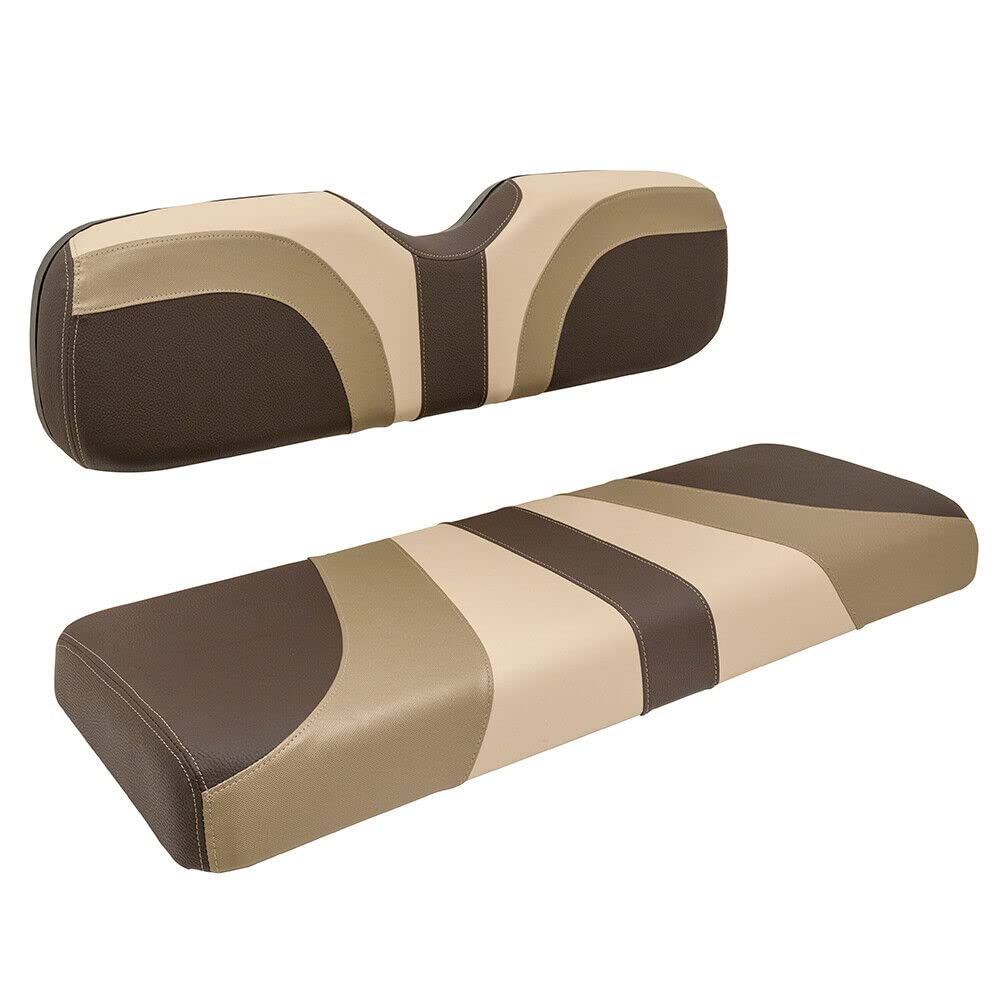 Premium RED DOT Blade Front Seat Covers for Club Car DS Golf Carts (2000-2015 Models) - Durable One-Piece Seat Back Design - Perfect for Golfing, Camping & Outdoor Adventures
