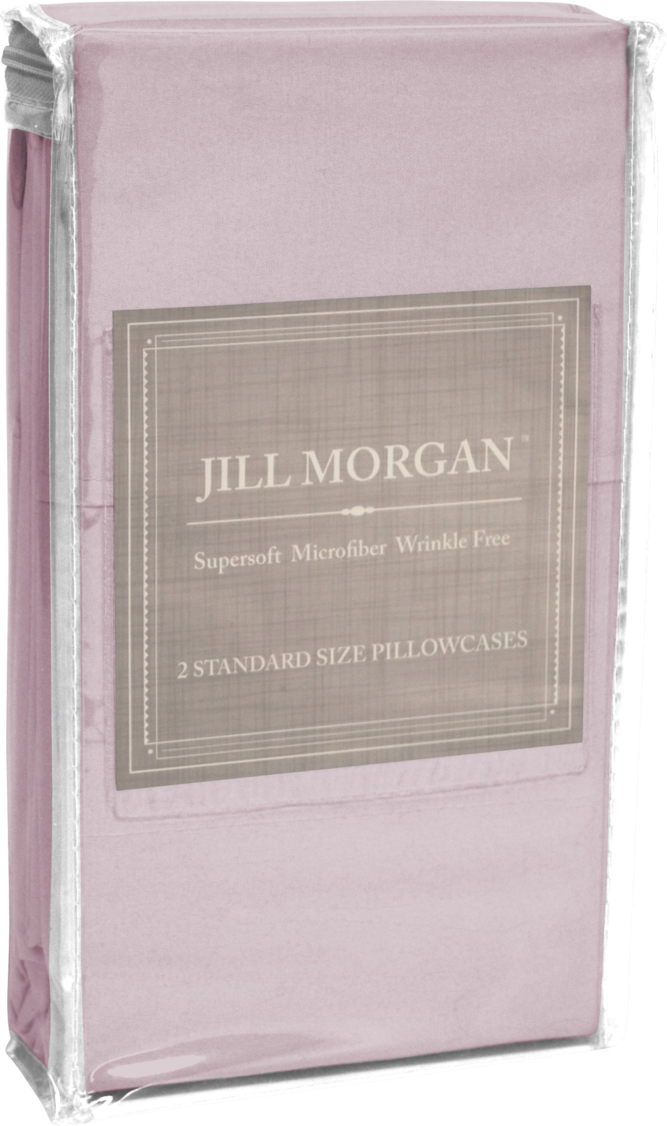 Home Dynamix Jill Morgan Fashion Solid Pillowcases (2 Pack) - King Size, Soft Lilac Bedding - Perfect for Master Bedroom, Guest Room & Luxury Hotel Decor