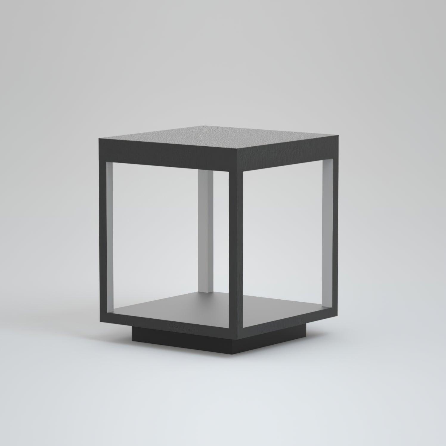 Modern Square Frame Outdoor Post Light - Durable Weatherproof Exterior Lighting for Patio, Garden, and Driveway - Perfect for Home and Commercial Outdoor Spaces