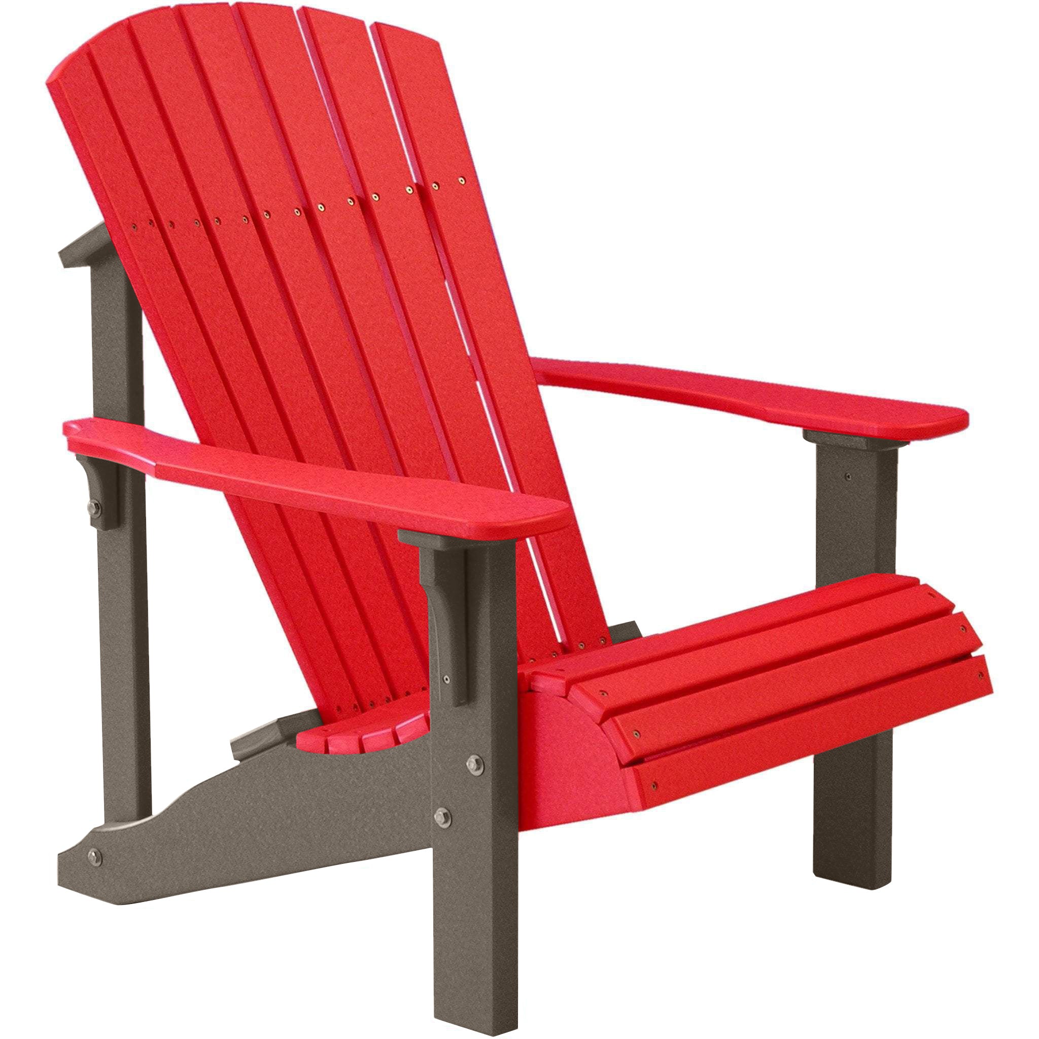 Red on Weatherwood