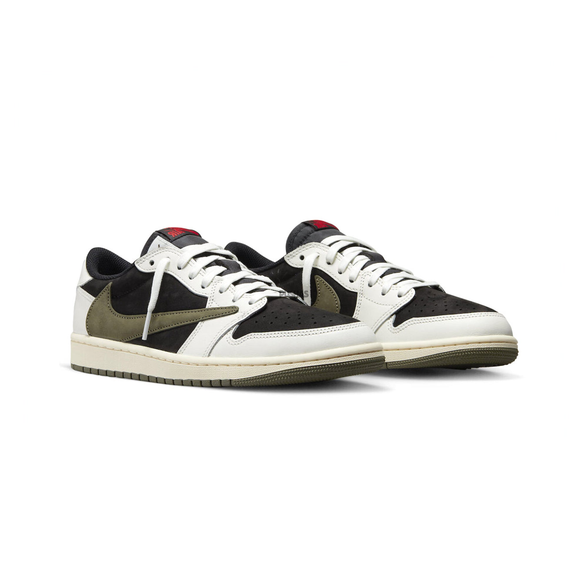 Air Jordan 1 Retro Low OG SP 'Travis Scott Olive' Women's Sneakers (2023) - Stylish Casual & Streetwear Fashion for Everyday Wear