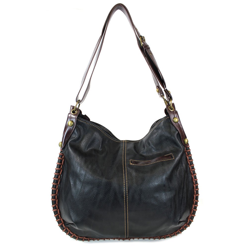 CHALA Convertible Crossbody & Shoulder Handbag - Large Purse for Women in Black | Perfect for Work, Travel & Everyday Use