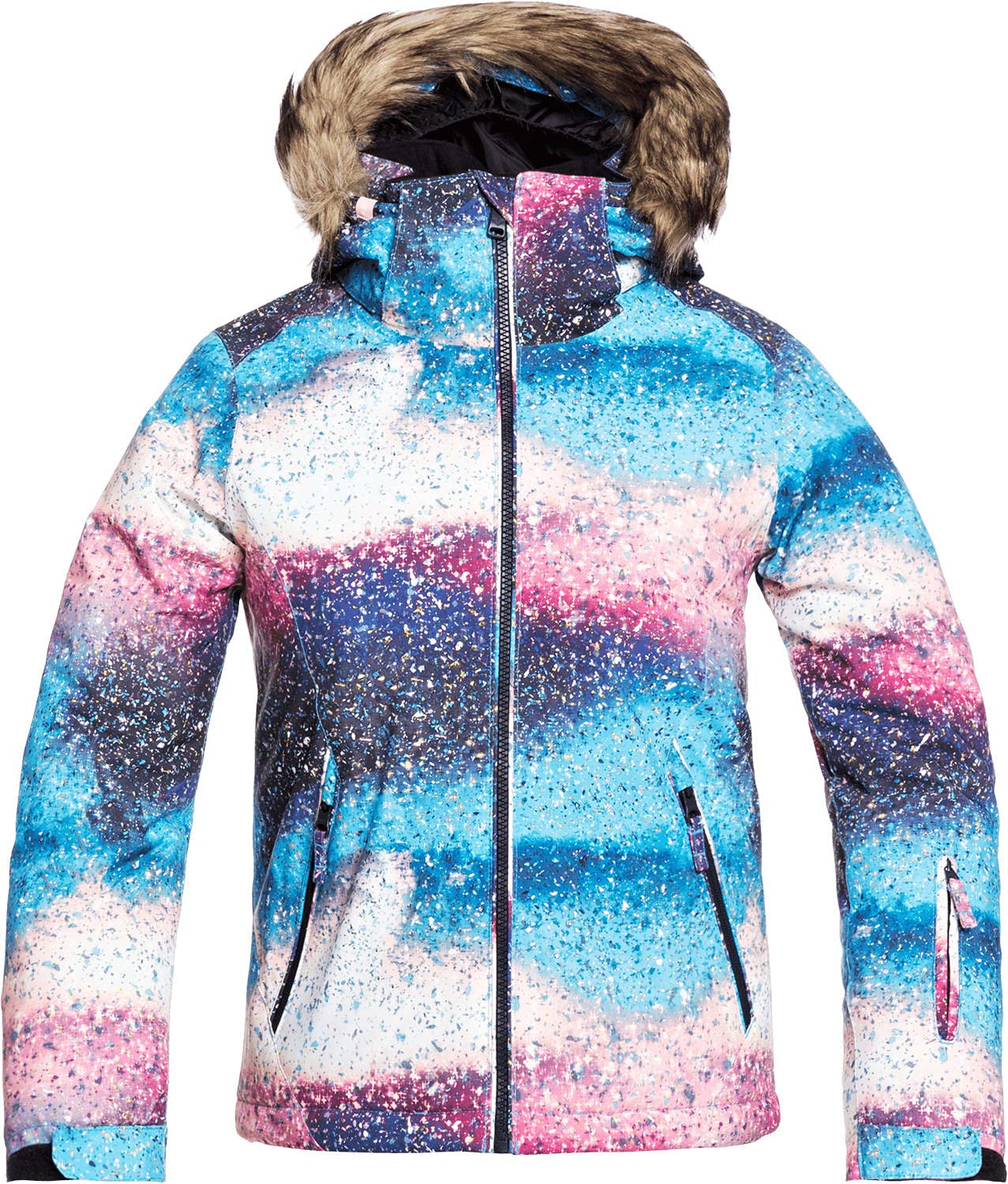 Roxy Girls American Pie Jacket for Teens - Stylish & Warm Winter Coat for School, Outdoor Activities & Casual Wear
