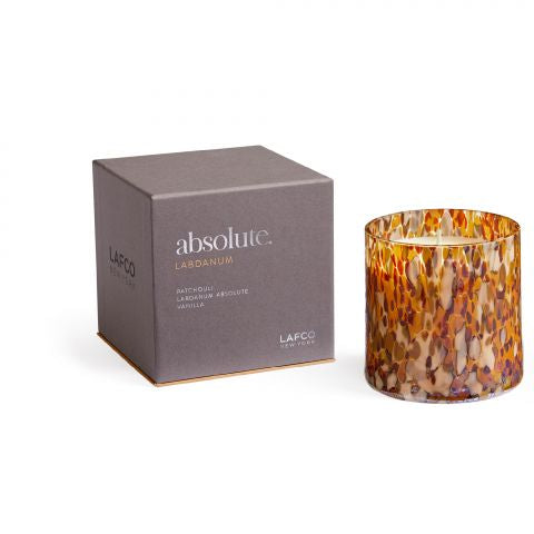 LAFCO Luxury Candles - Absolutes Labdanum Collection Scented Candle for Home, Spa & Romantic Ambiance | Premium Soy Wax with 50+ Hour Burn Time