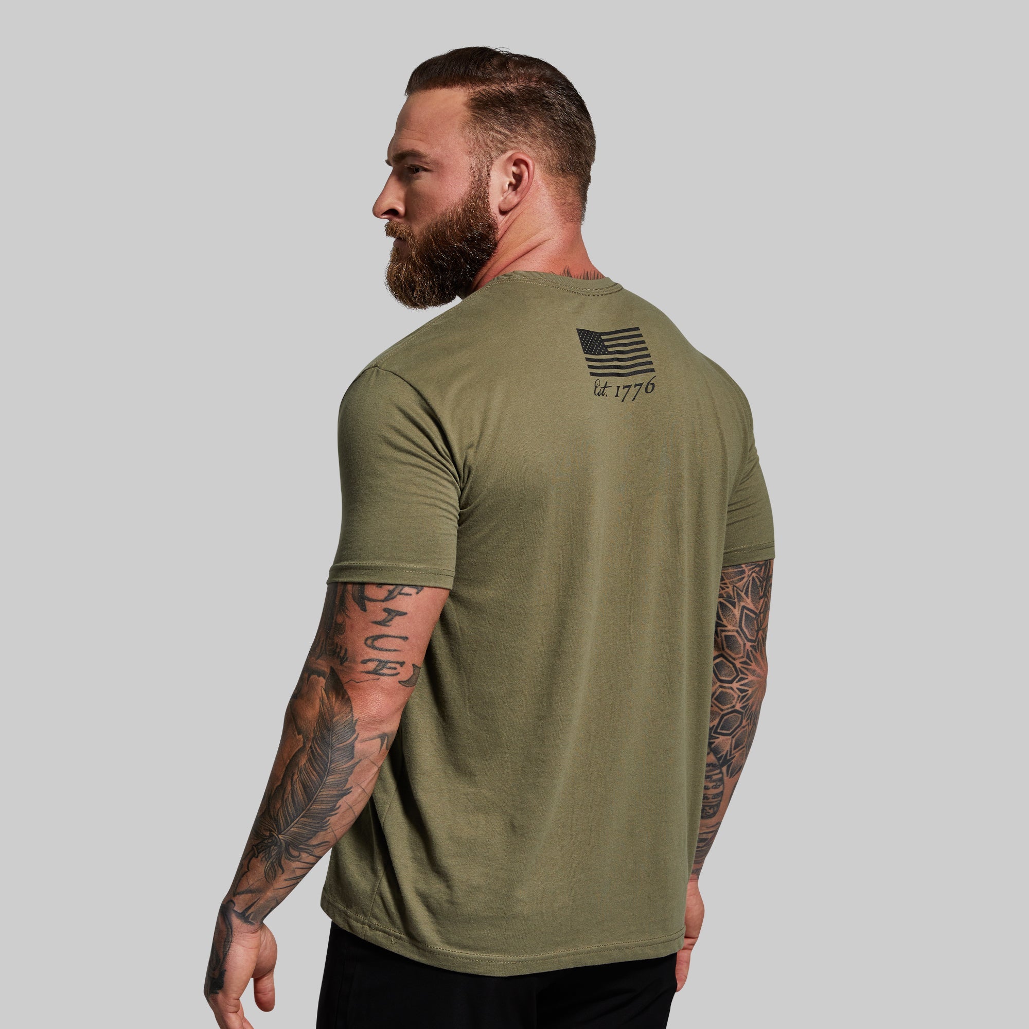 Freedom Paid In Full T-Shirt - Tactical Green | Premium Cotton Tee for Men & Women | Perfect for Outdoor Adventures, Gym & Casual Wear