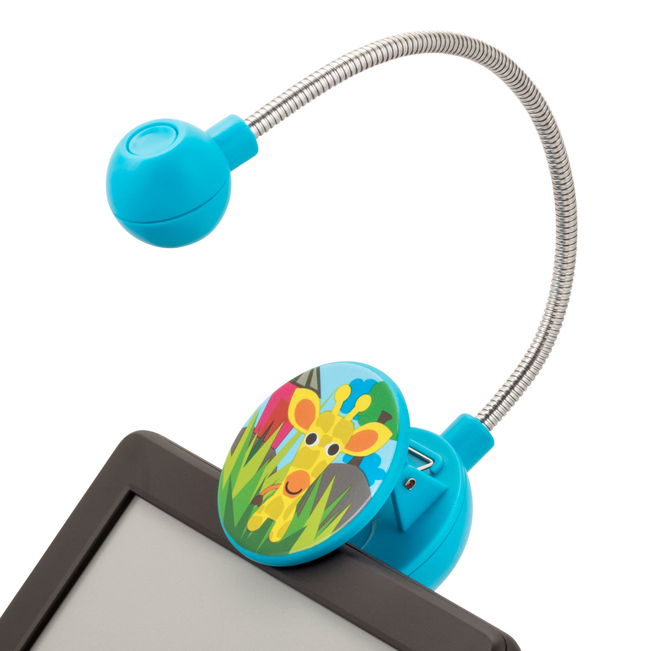 French Bull LED Disc Book Light - Adjustable Clip-On Reading Light for Books, Kindle, and Nightstand - Perfect for Bedtime Reading, Studying, and Travel