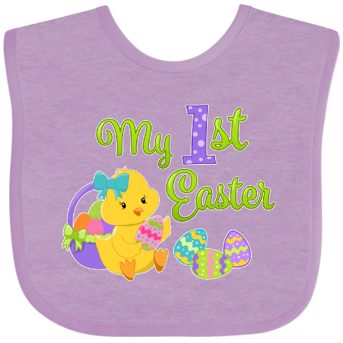 Cute Chick Easter Baby Bib - Soft & Absorbent for Feeding