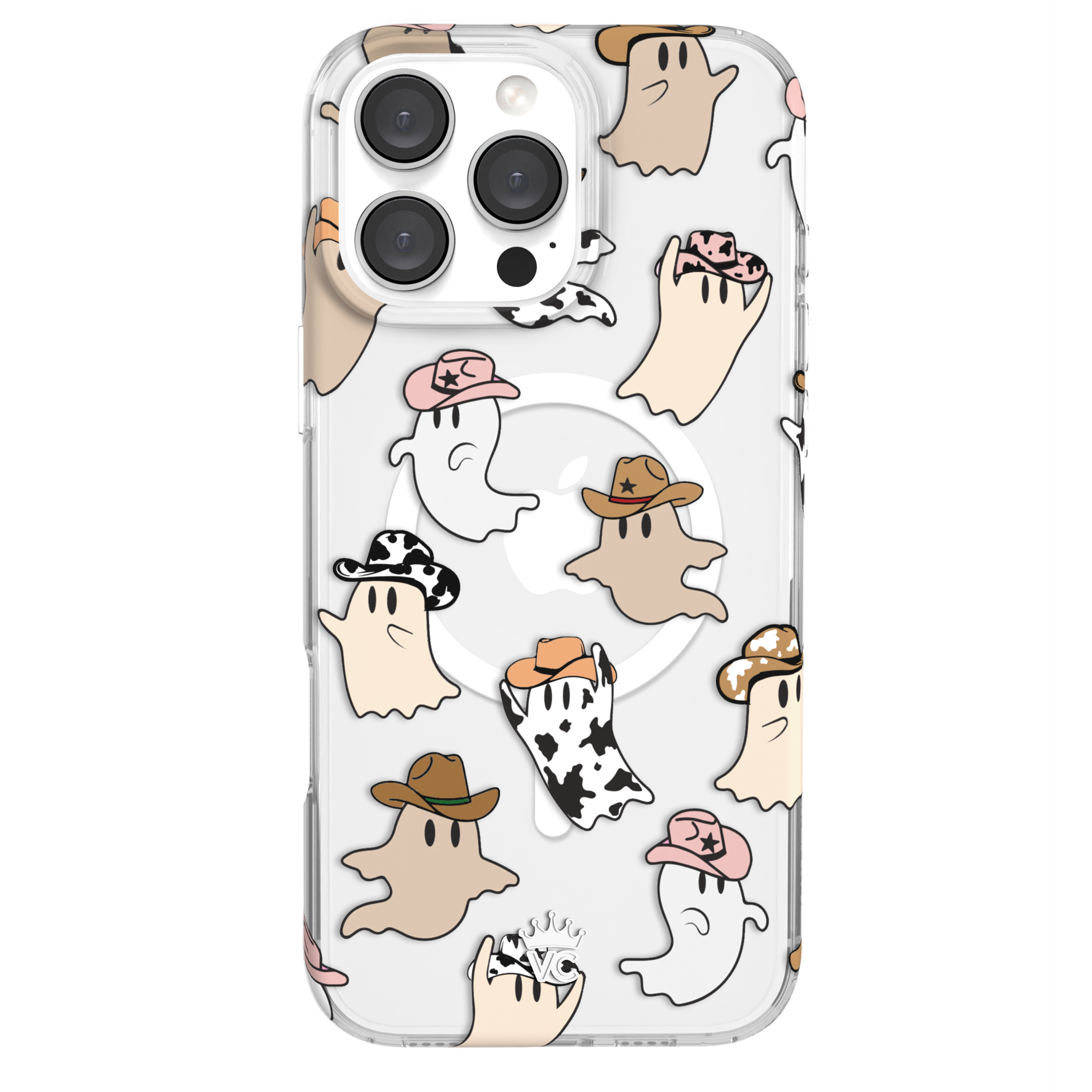 Ghosted Cowboys iPhone Case - Stylish & Durable Phone Cover for iPhone 13/14/15 Pro Max - Perfect for Western Lovers & Country Music Fans (Rodeo, Concerts, Outdoor Adventures)