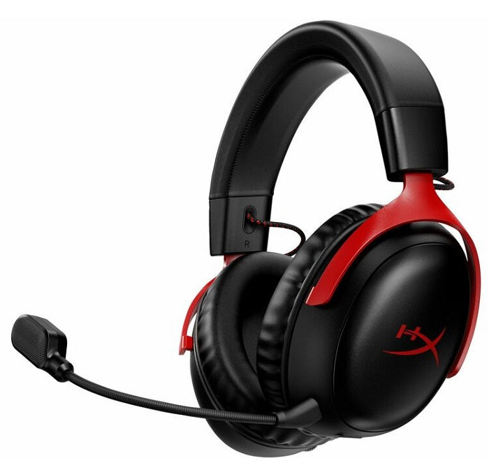 HyperX Cloud III Wireless Gaming Headset with 7.1 Spatial Audio - Noise Cancelling Mic, 120h Battery - Perfect for PC, PS5, Xbox & Competitive Gaming
