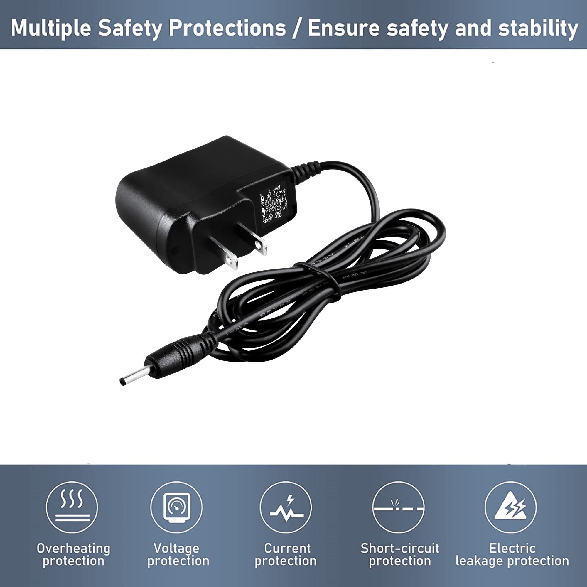 OTLite 290009 AC Adapter Replacement - Power Cord for Portable Cordless LED Task Lamp | Perfect for Home Office, Crafting & Reading Lighting Solutions