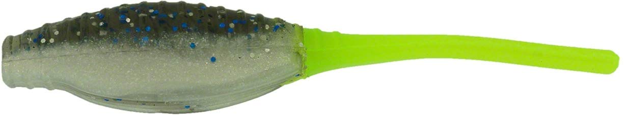 Bass Assassin Pro Tiny Soft Plastic Fishing Lures - Premium Bass Bait for Freshwater & Saltwater Fishing - Ideal for Casting, Jigging, and Flipping Techniques