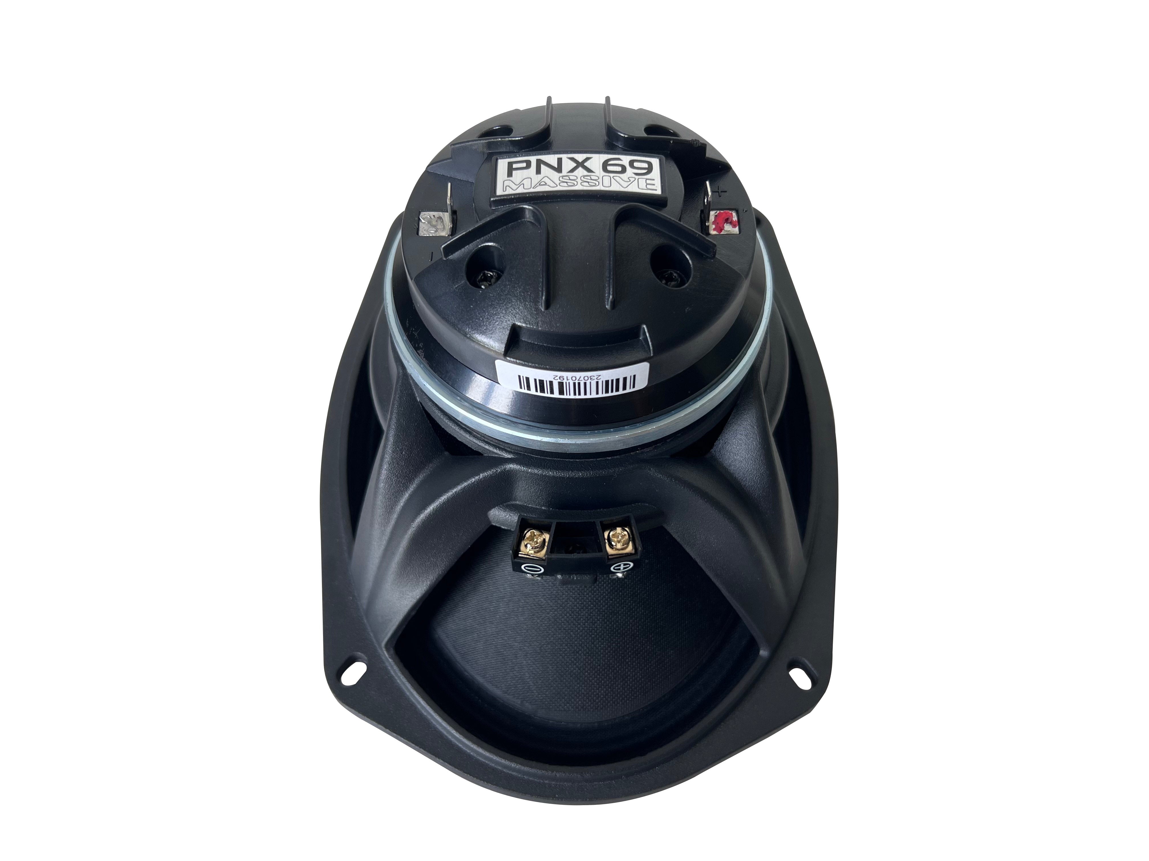 PNX69 6x9 Inch 4 Ohm Waterproof Mid-Range Coaxial Speaker - 180W RMS Power - Pro Audio Car & Marine Stereo System Upgrade (Sold Individually) - Perfect for Boats, Trucks & Custom Audio Installations