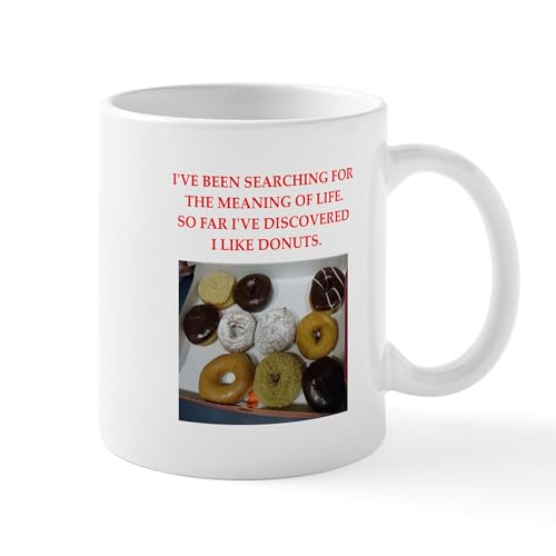 White - Donuts Mugs