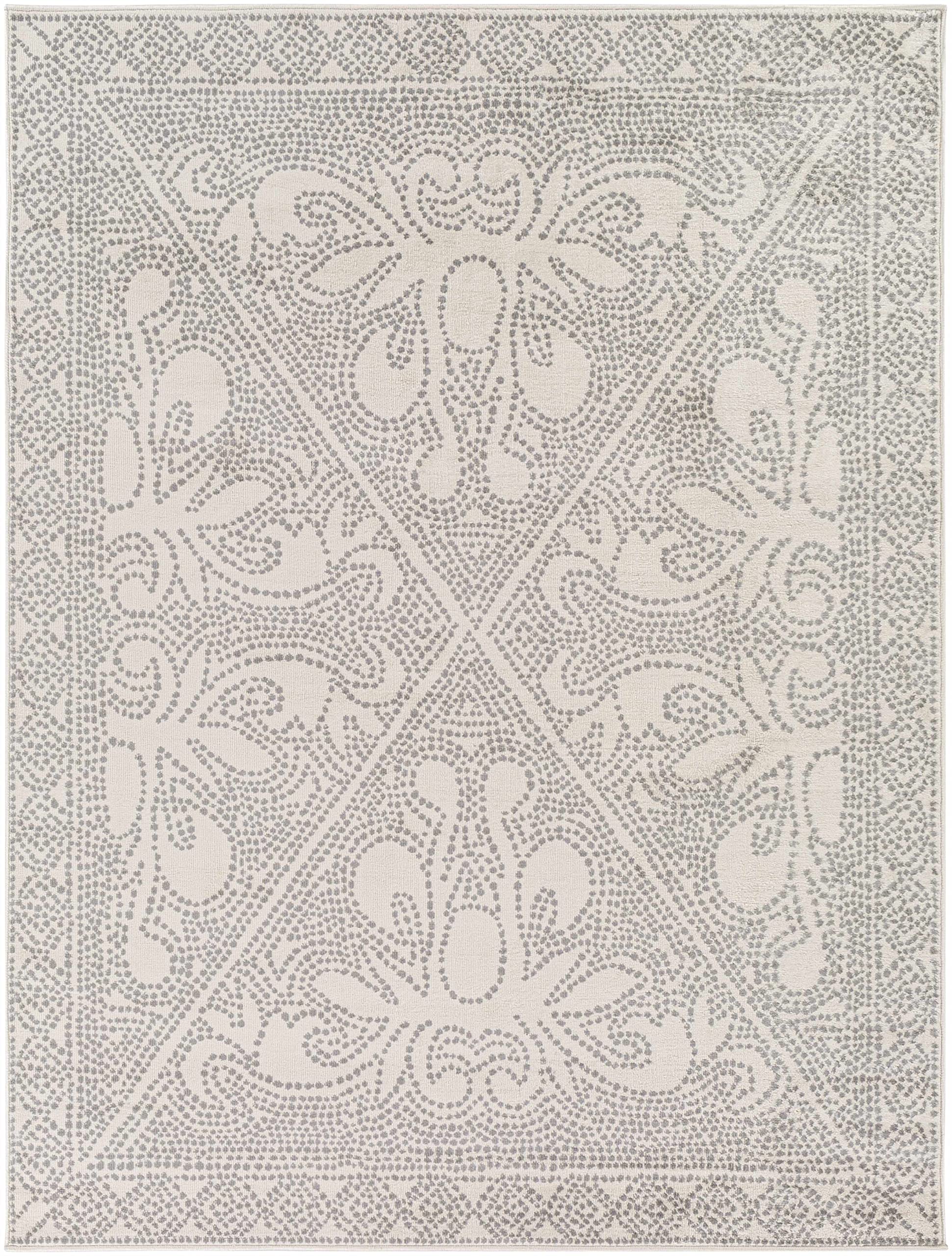 Premium Hauteloom Fernwood Traditional Area Rug - Soft & Durable - 7'10