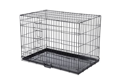 Confidence Pet 2 Door Small Dog Crate Cage - Portable & Durable for Home, Travel & Training | Indoor & Outdoor Use