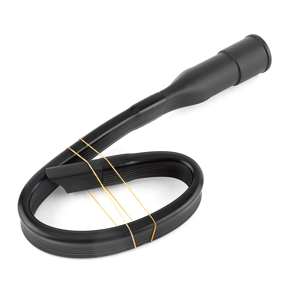23.8-inch Flexible Vacuum Crevice Attachment - Long Reach Crevice Tool for Vacuum Hoses, Deformable Hose Tube with Plastic Inner - Perfect for Cleaning Tight Spaces, Under Furniture, and Hard-to-Reach Areas