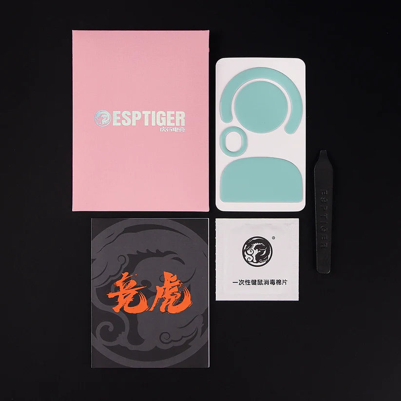Esports Tiger YanZi Gaming Mouse Pad - Ultra Smooth Surface for Logitech G Pro X Superlight - Perfect for Competitive Gaming & Office Use