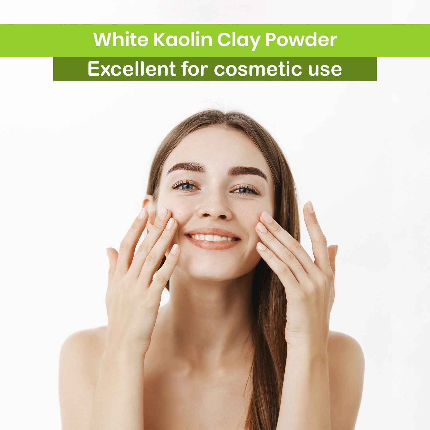 Soapeauty WHITE KAOLIN CLAY Powder 4 oz | 100% Natural Cosmetic Grade Clay for Facials, Face Masks, Soap Making & Bath Bombs | Pure White Clay Powder aka China Clay | Perfect for DIY Skincare & Spa Treatments at Home