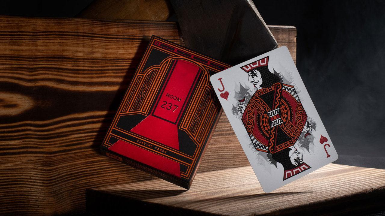 Room 237 Playing Cards - Premium Collectible Deck Inspired by The Shining - Perfect for Magic Tricks, Poker Nights & Movie Themed Gifts