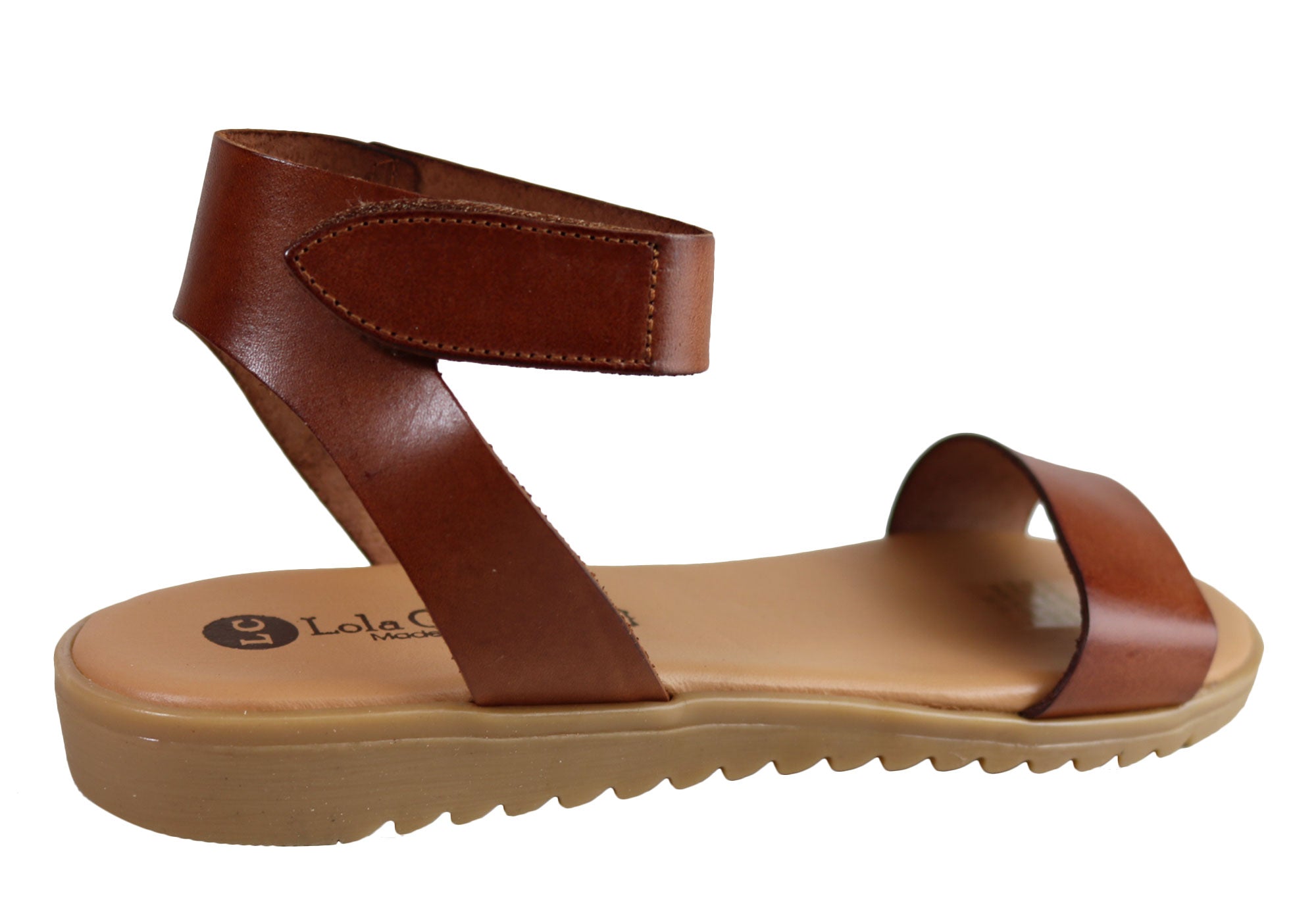 Lola Canales Glory Women's Comfortable Leather Sandals - Handmade in Spain - Perfect for Summer, Beach & Casual Outings