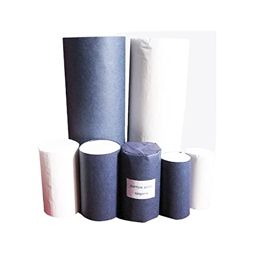 KRABER - 100% Cotton Roll for Makeup Remover, Facial Cleansing & Baby Care | Soft, Hypoallergenic & Multipurpose Beauty Essential | Perfect for Salon, Spa & Home Use