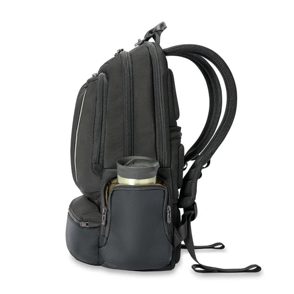 Briggs & Riley HTA Large Cargo Backpack - Durable Travel Backpack for Men & Women with Spacious Storage - Perfect for Business Trips, Hiking & Outdoor Adventures