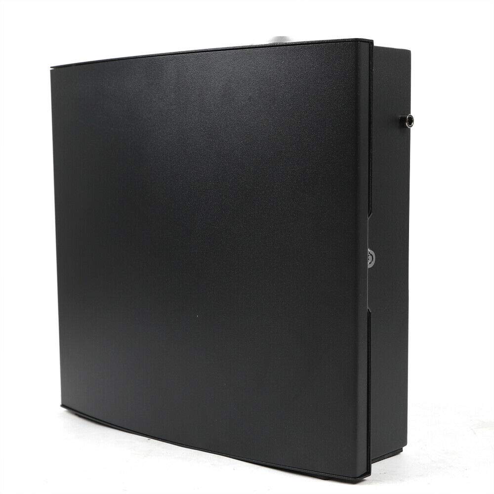 12W 500ml Black Essential Oil Diffuser with LED Lights - Ultrasonic Aromatherapy Humidifier for Home, Office, Yoga & Spa - Cool Mist Scent Machine for Relaxation, Sleep & Stress Relief