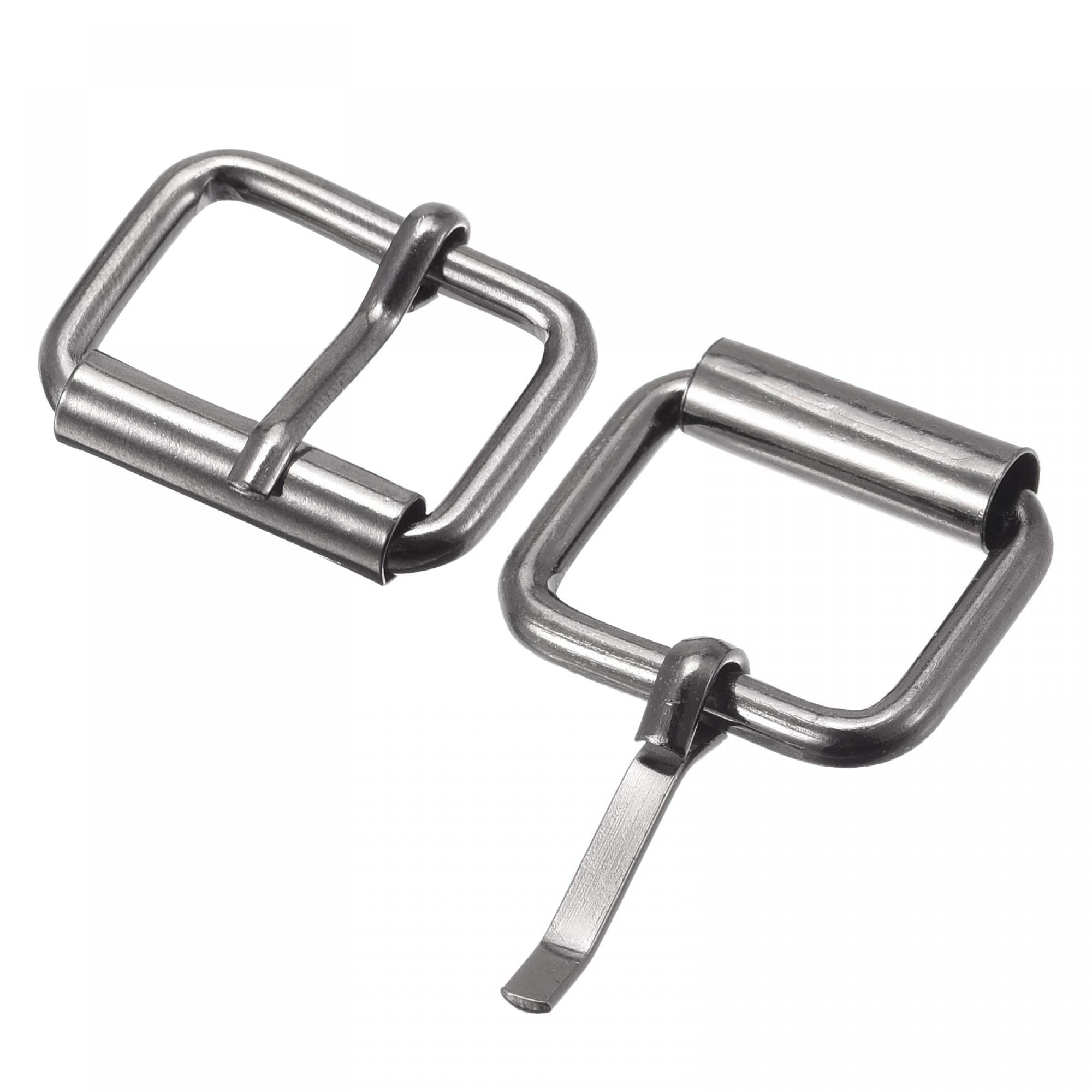 uxcell Durable Metal Roller Buckles for Belts, Bags & Straps - Heavy Duty DIY Hardware for Crafting, Leatherworking & Fashion Accessories - Perfect for Handmade Purses, Backpacks & Waist Belts