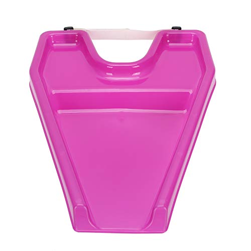 **Portable Hair Washing Tray for Home & Salon Use - Durable & Lightweight Hair Wash Basin for Elderly, Kids & Pets (Rose Pink) - Perfect for Bedside, Bathroom & Travel**