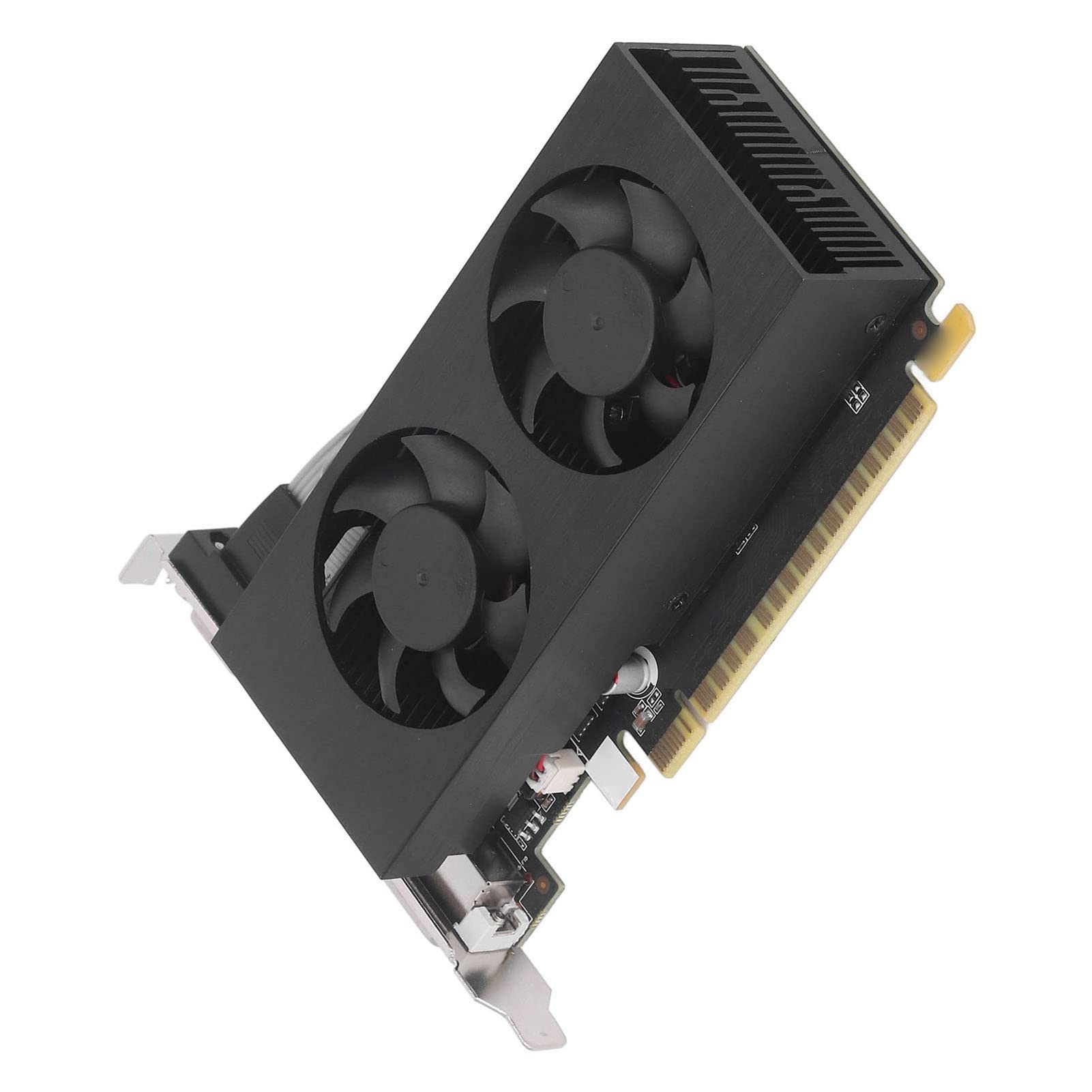 KIMISS GTX 750 4GB GDDR5 Gaming Graphics Card with Dual Cooling Fans - 128Bit PCI Express 3.0 x16 for PC Gaming, Video Editing & High Performance Computing
