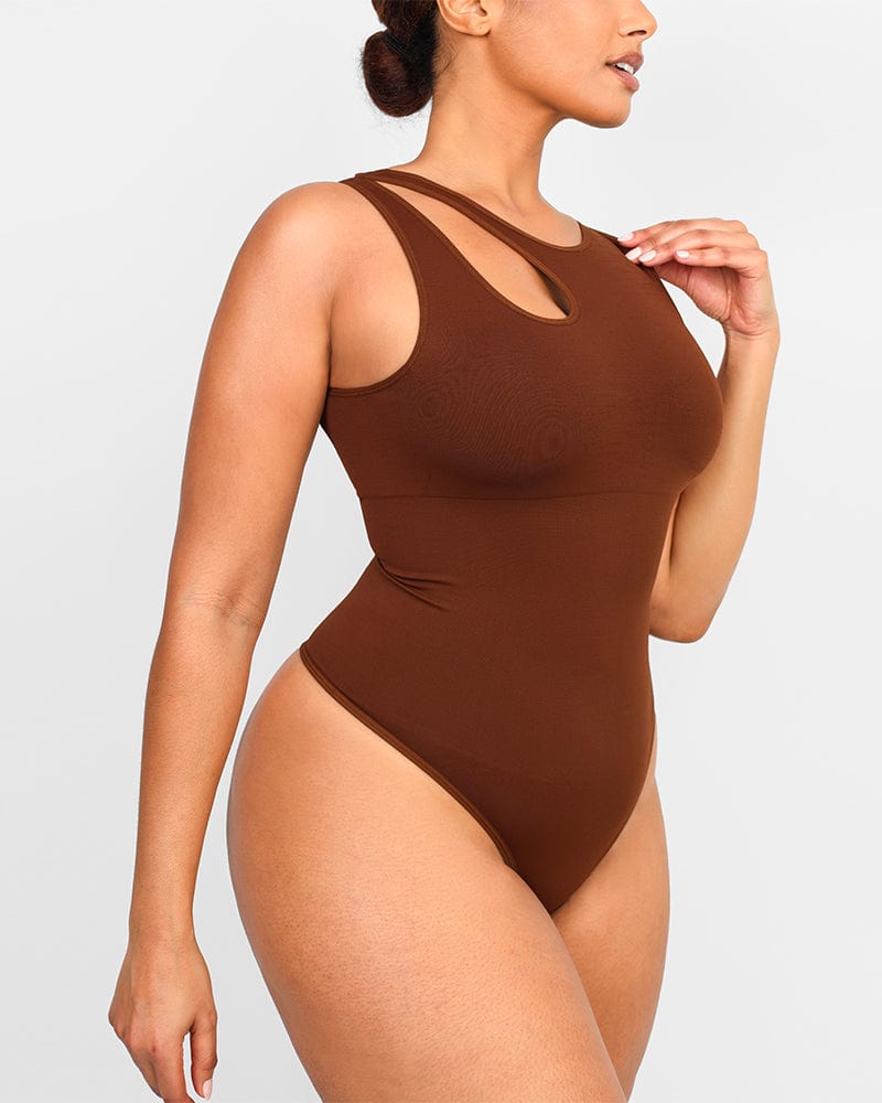 Eco-Friendly Chic Cut Out Bodysuit for Women | Sustainable Fashion | Perfect for Date Night & Club Outfits