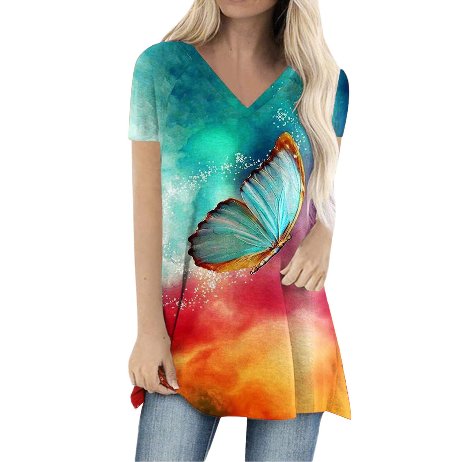 YfiDSJFGJ Women's Long Sleeve Loose Blouse - Comfortable Flowy Lightweight Tunic Top Tee Shirt for Leggings | Perfect for Casual Wear, Yoga, Office & Everyday Outfits