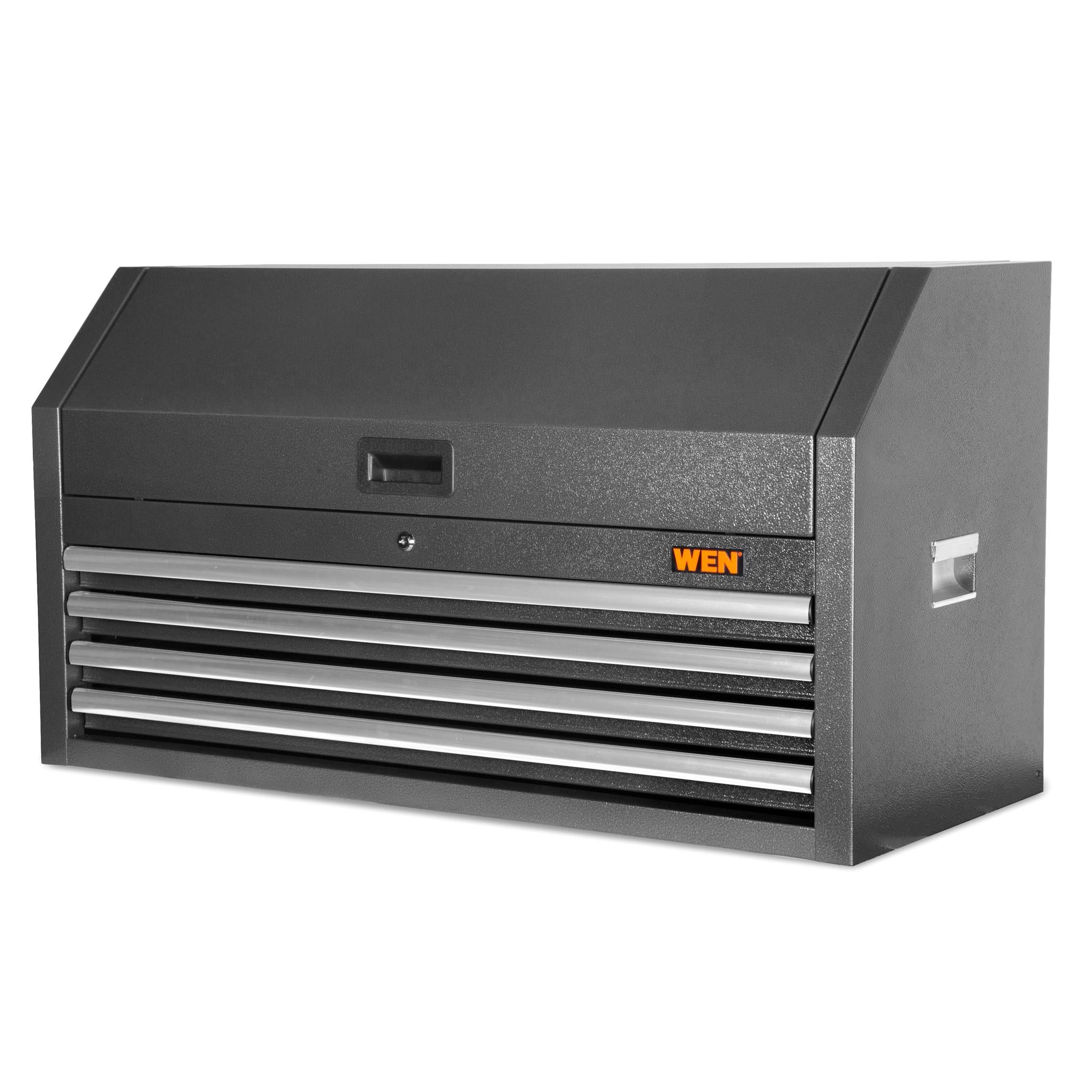 WEN GG421T 42-Inch Heavy Duty Tool Chest - 21 Gauge Powder Coated Steel Construction with Built-In Charging Station | Perfect for Garage Organization & Professional Workshop Use