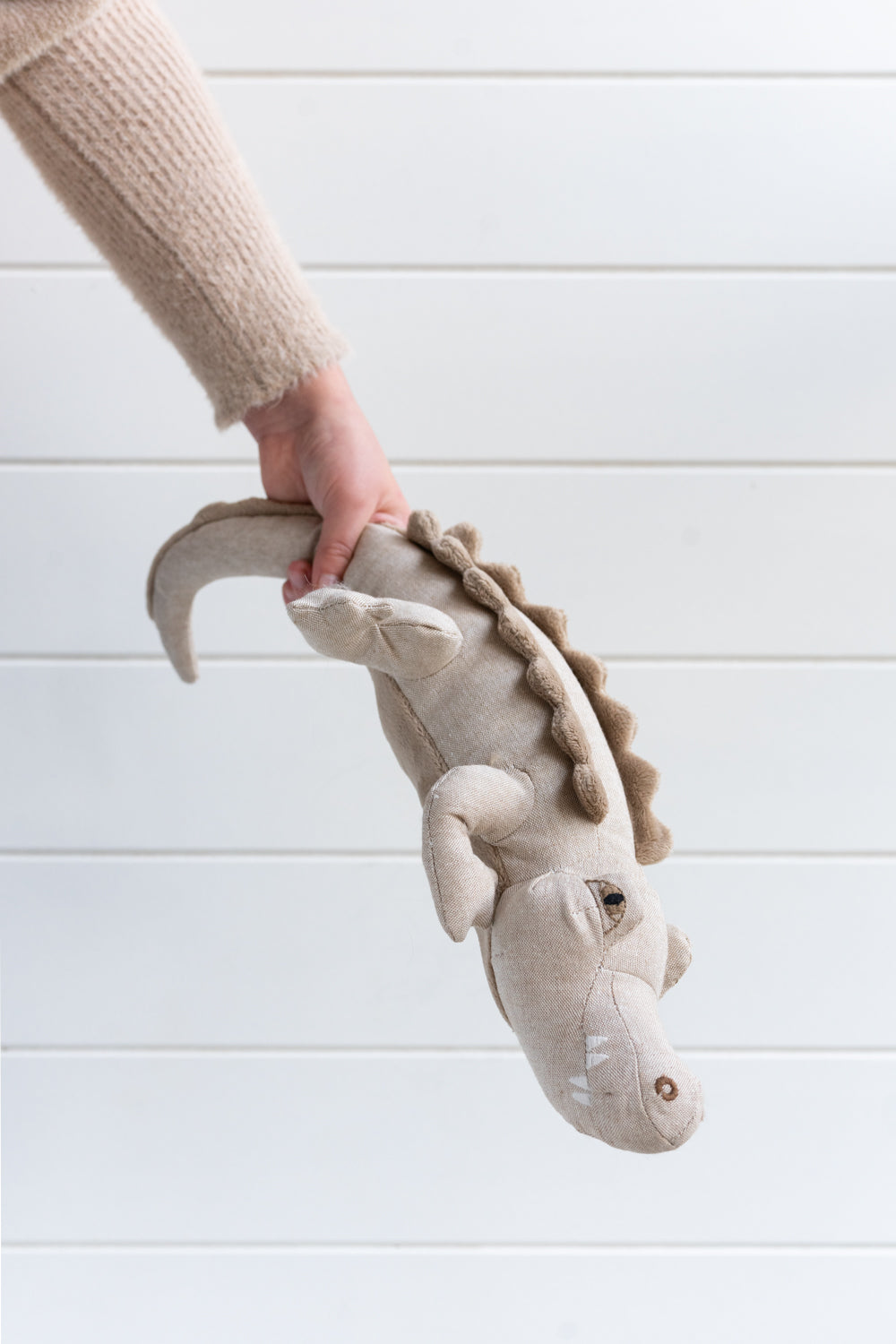 Karen the Crocodile Plush Toy - Soft Stuffed Animal for Kids & Collectors | Perfect for Cuddling, Gifts, and Nursery Decor