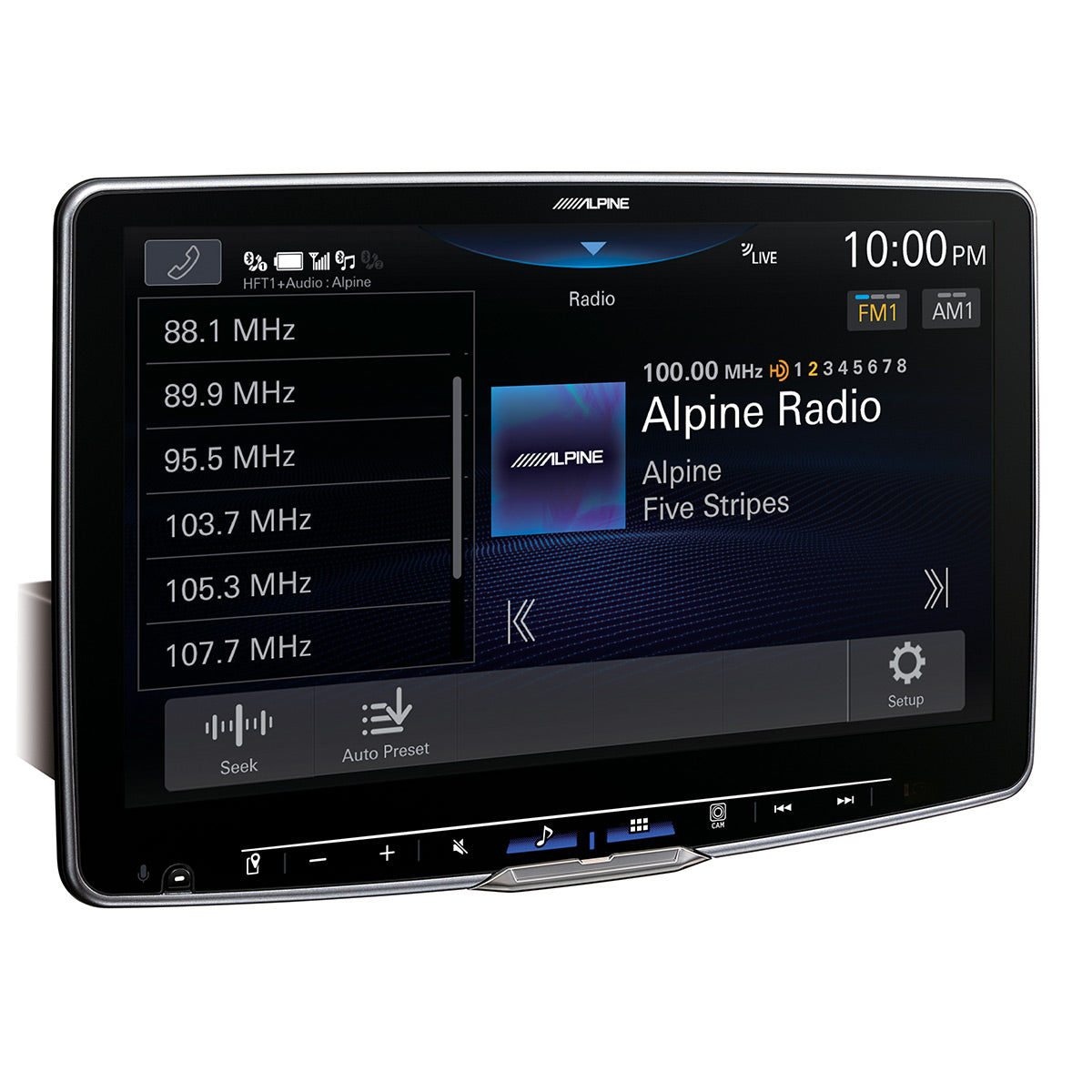 Alpine iLX-F511 Halo11 11-Inch High Resolution Digital Multimedia Car Stereo Receiver - Perfect for Car Audio Upgrades & In-Vehicle Entertainment