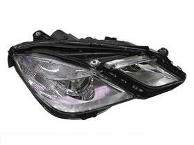 Mercedes W212 (4 Door) Right Halogen Headlight Assembly - Replacement Driving Lamps for E-Class Sedan | Perfect for Night Driving & Road Safety
