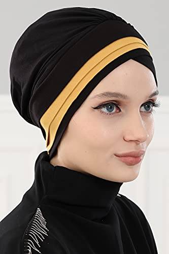 Stylish Cotton Turban Head Wrap for Women - Soft & Breathable Hair Scarf - Perfect for Yoga, Beach, or Everyday Fashion Accessory