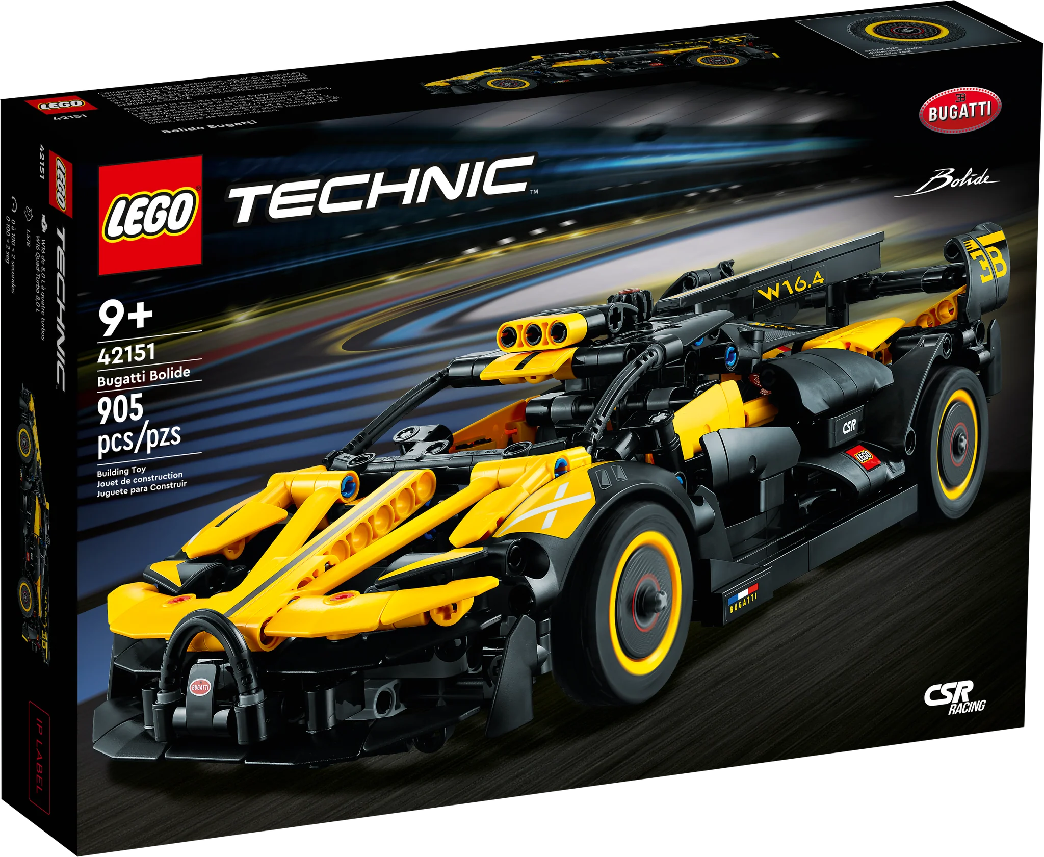 LEGO® Technic™ Bugatti Bolide Building Kit – 1:8 Scale Model Car for Adults & Teens – Perfect for Collectors & Car Enthusiasts – Build & Display for Home, Office, or Gift